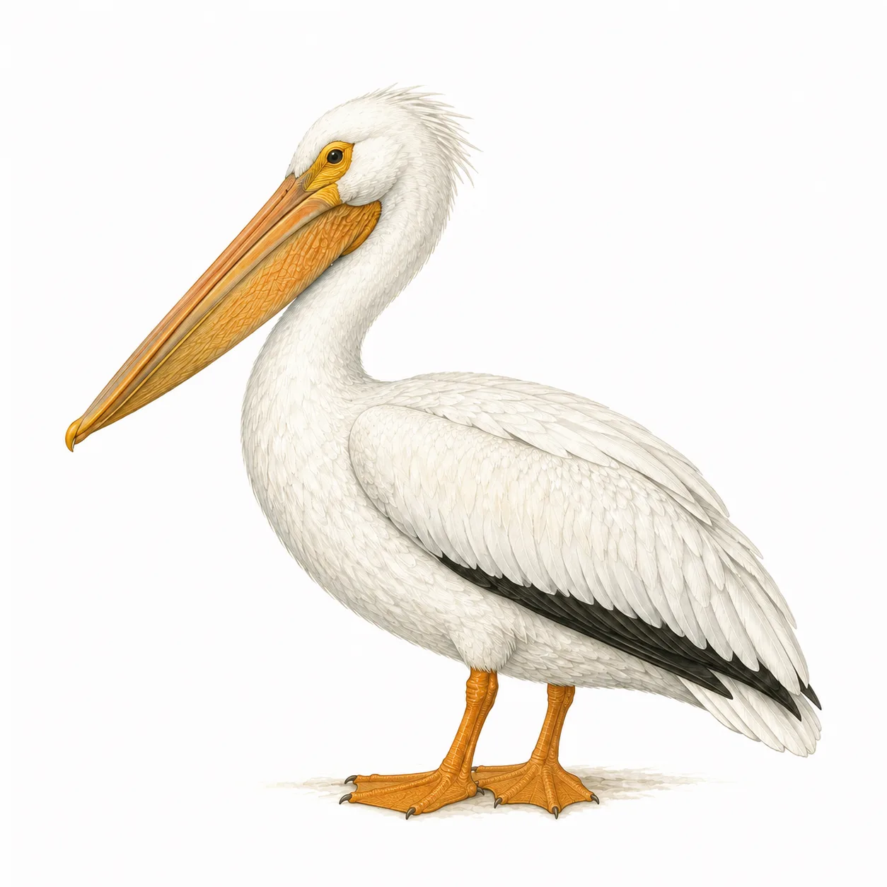 American White Pelican