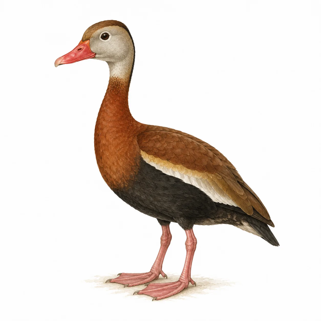 アカハシリュウキュウガモ