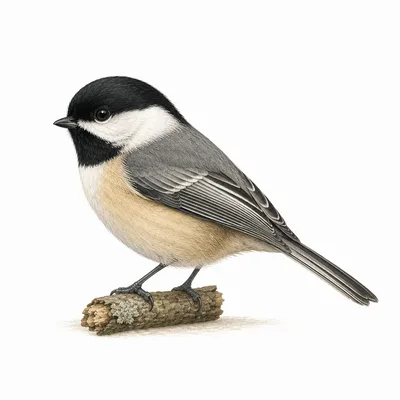 mésange à tête noire