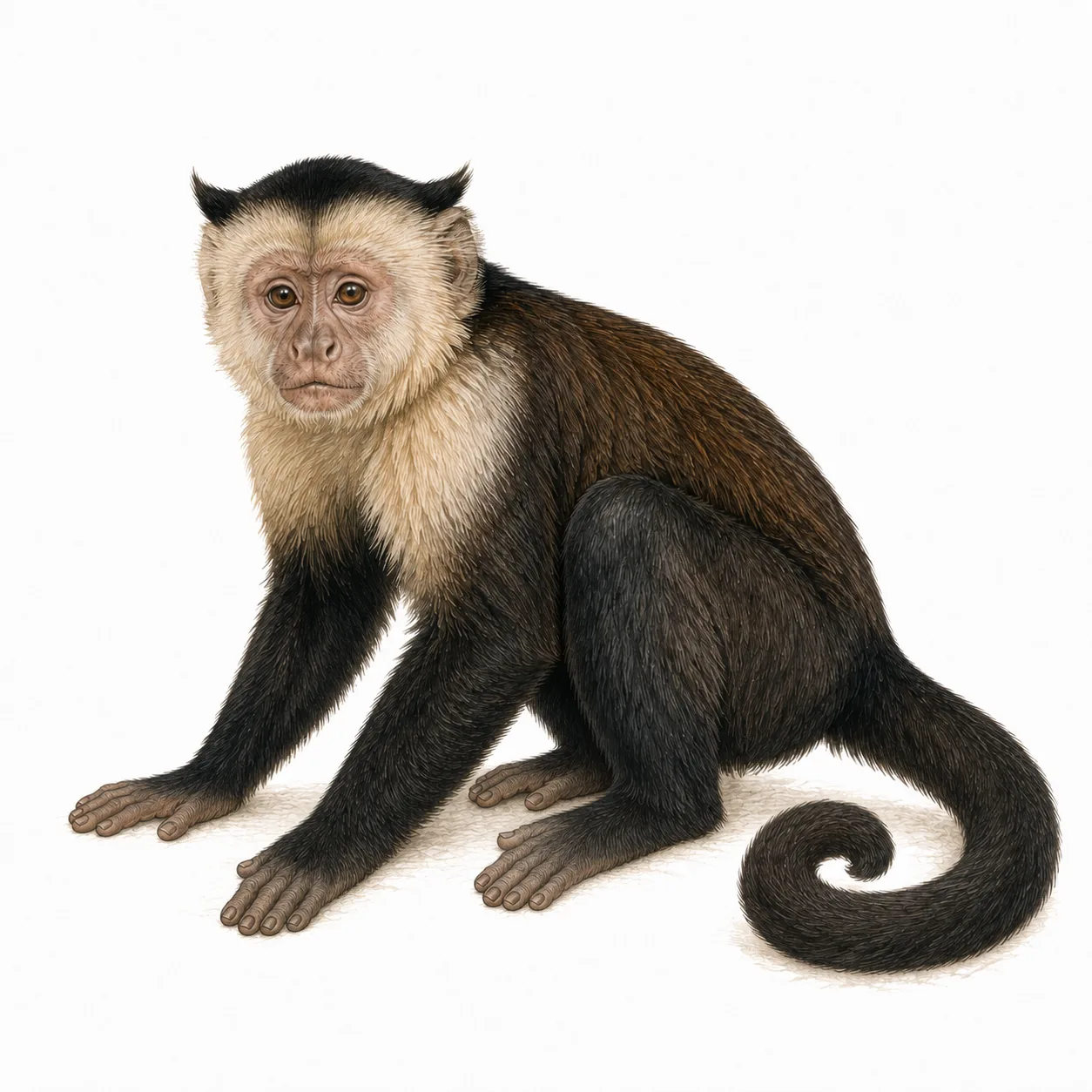 Black capuchin