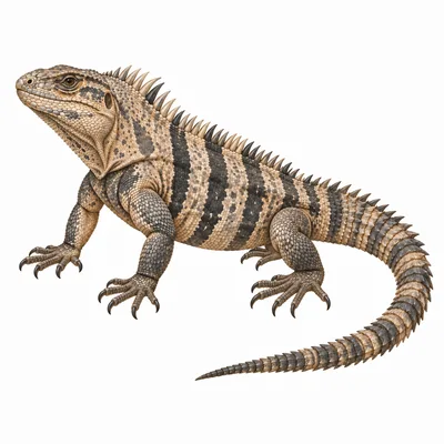 Black Spiny-tailed Iguana