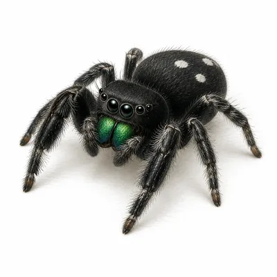 Bold jumping spider