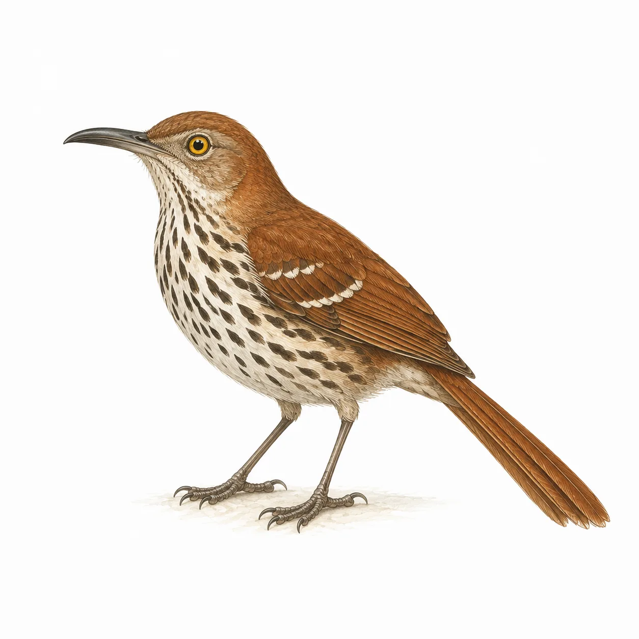 チャイロツグミモドキ