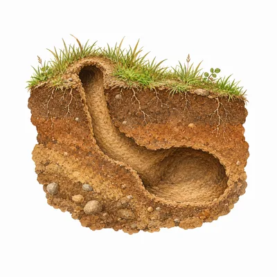burrow