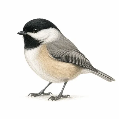 Mésange de Caroline