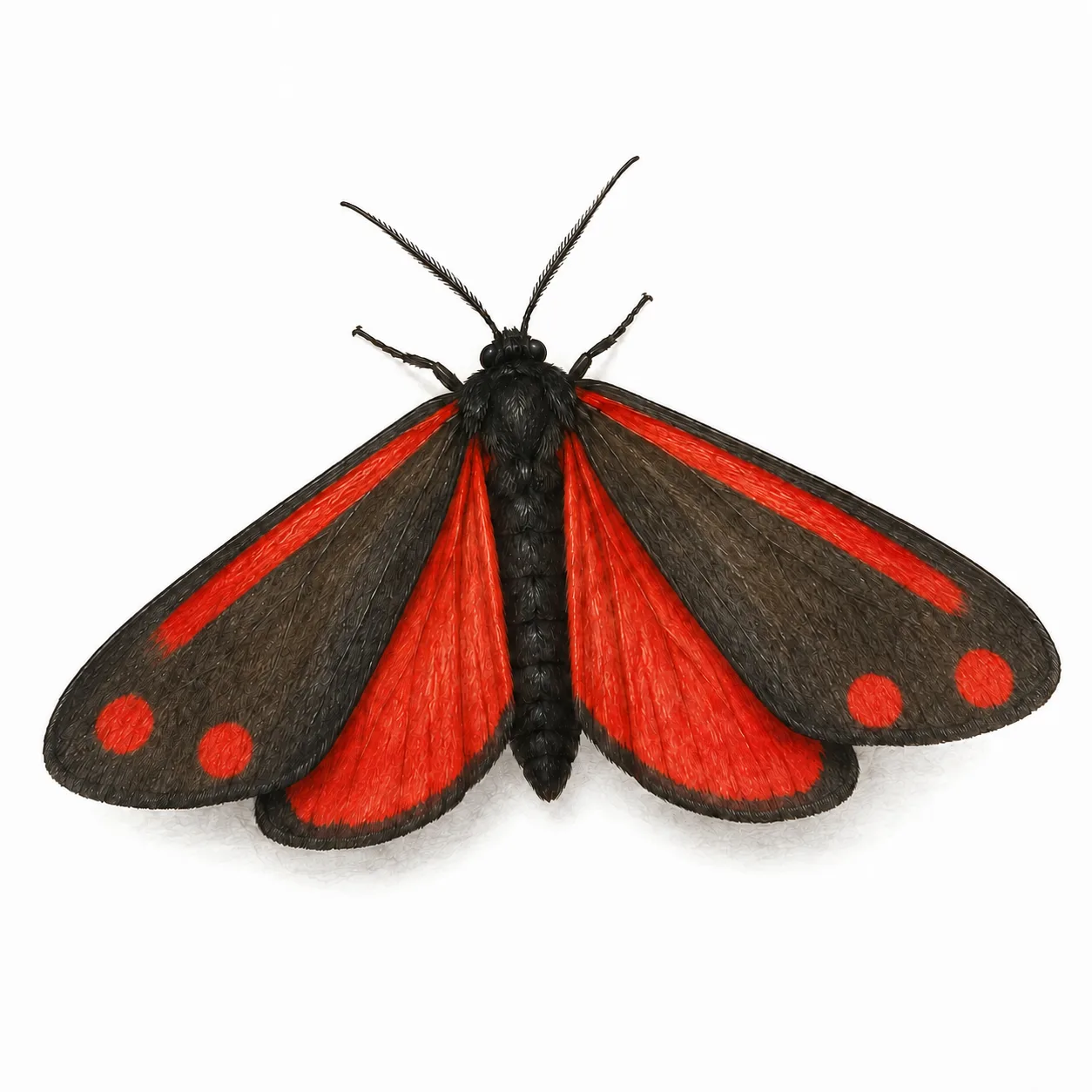 Cinnabar moth