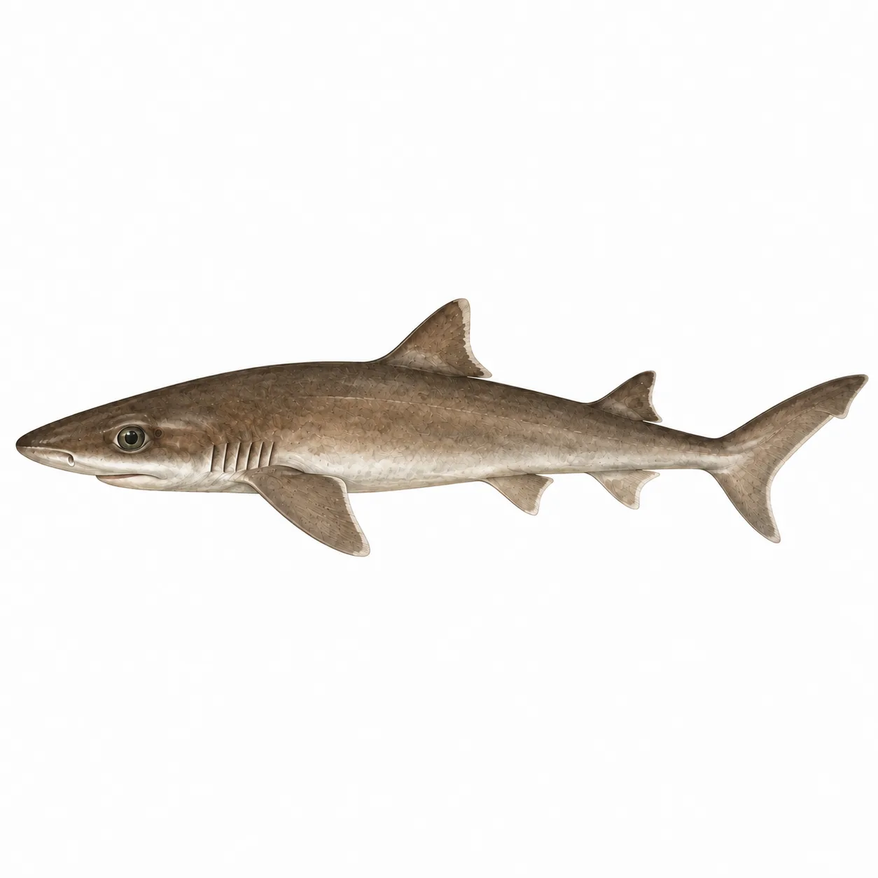 Grauer Glatthai