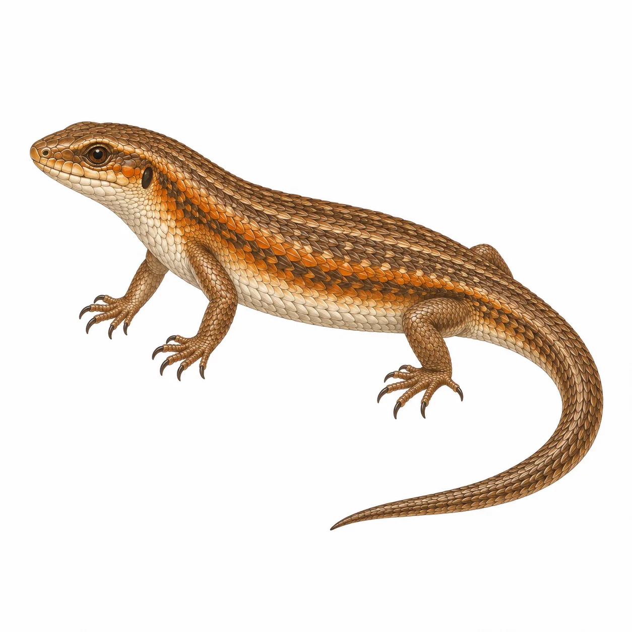 Common Sun Skink