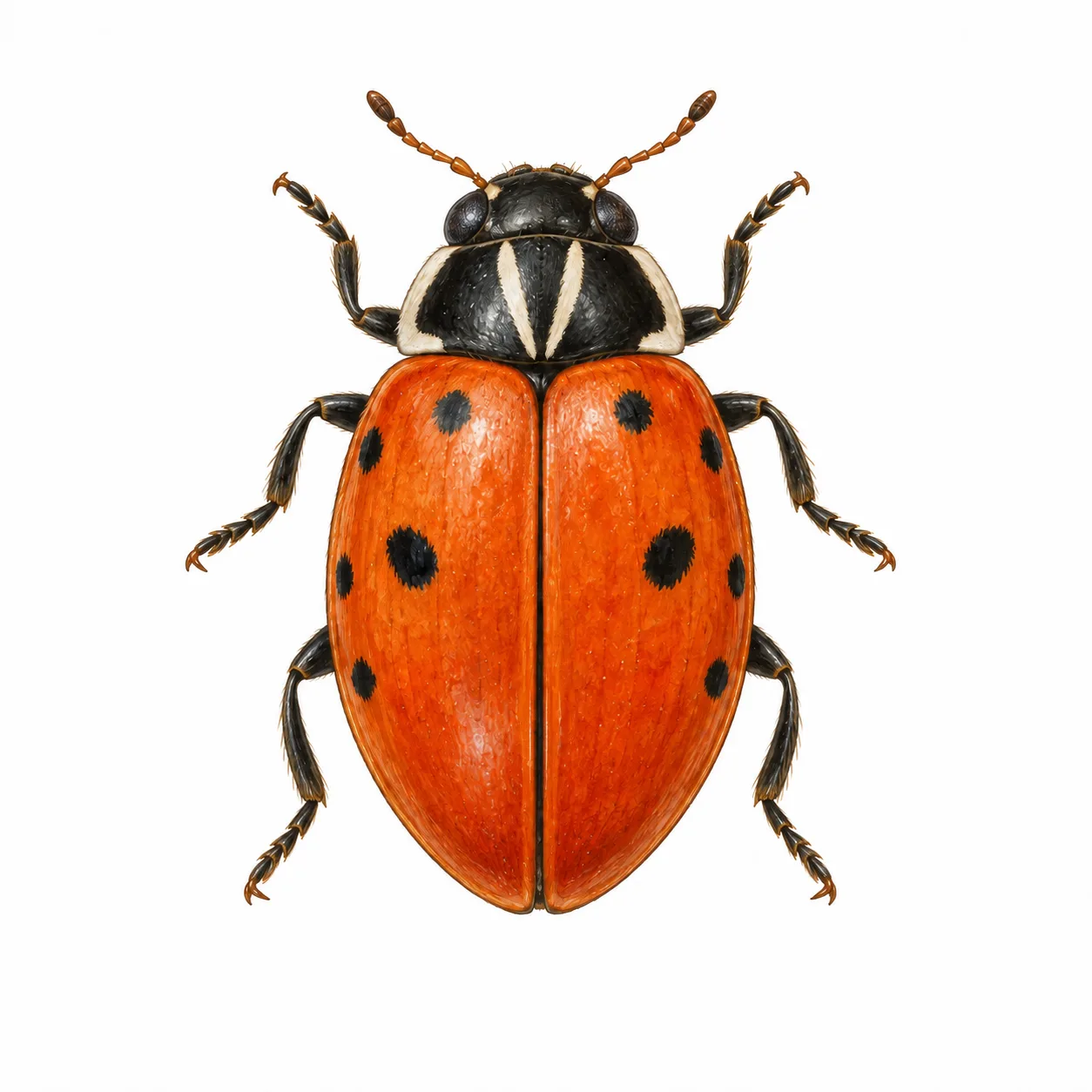 Convergent Lady Beetle