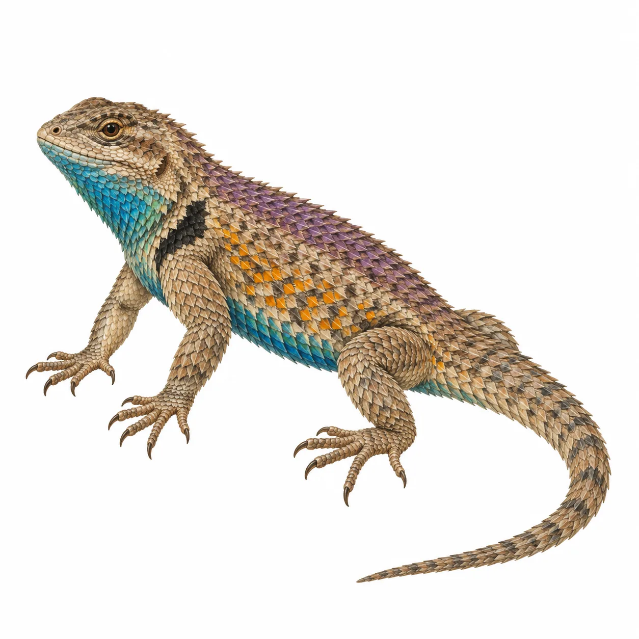 Desert Spiny Lizard