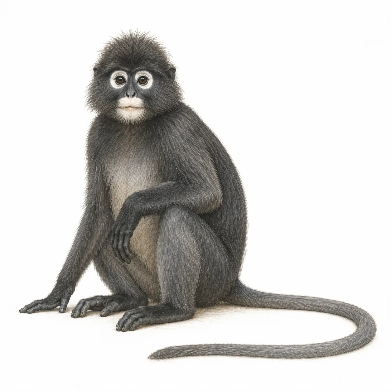 Dusky Leaf Monkey