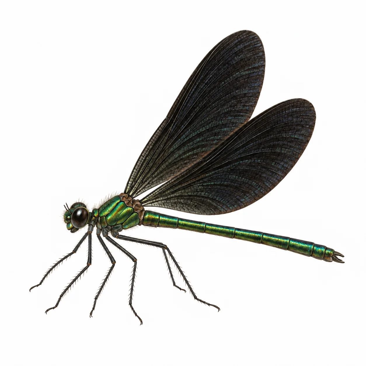 Ebony Jewelwing