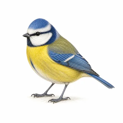 mésange bleue
