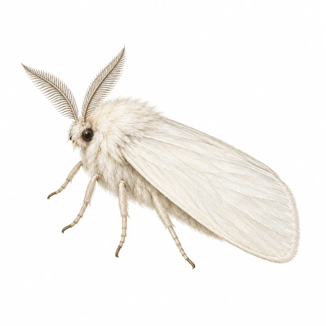 Fall Webworm Moth