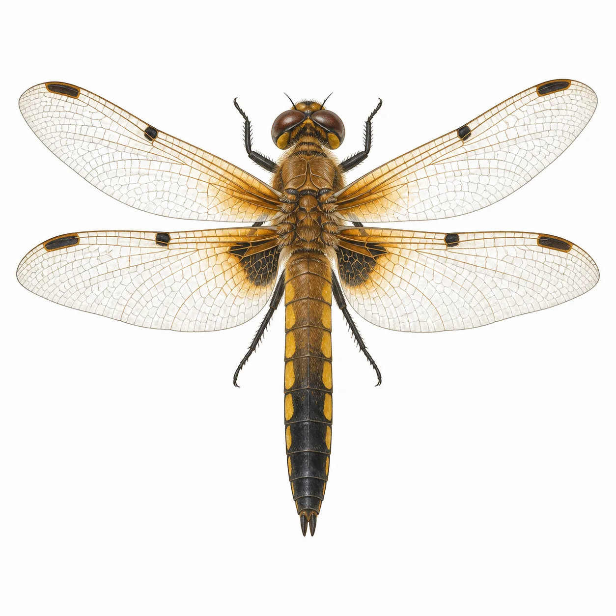 Four-spotted Skimmer