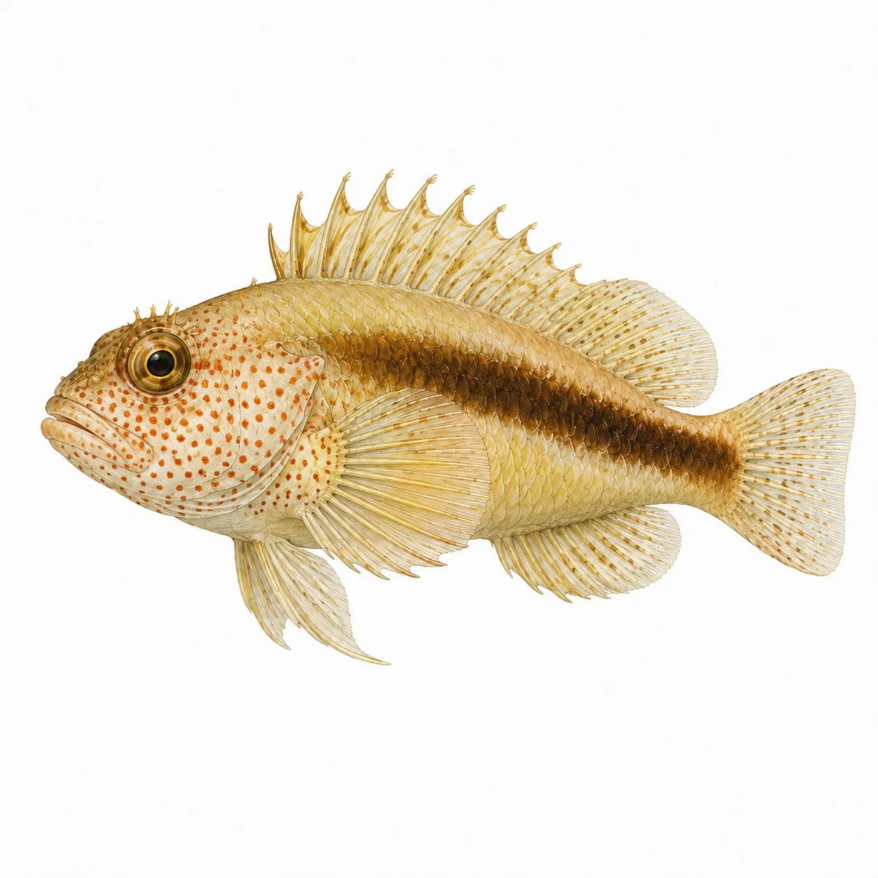 Freckled Hawkfish