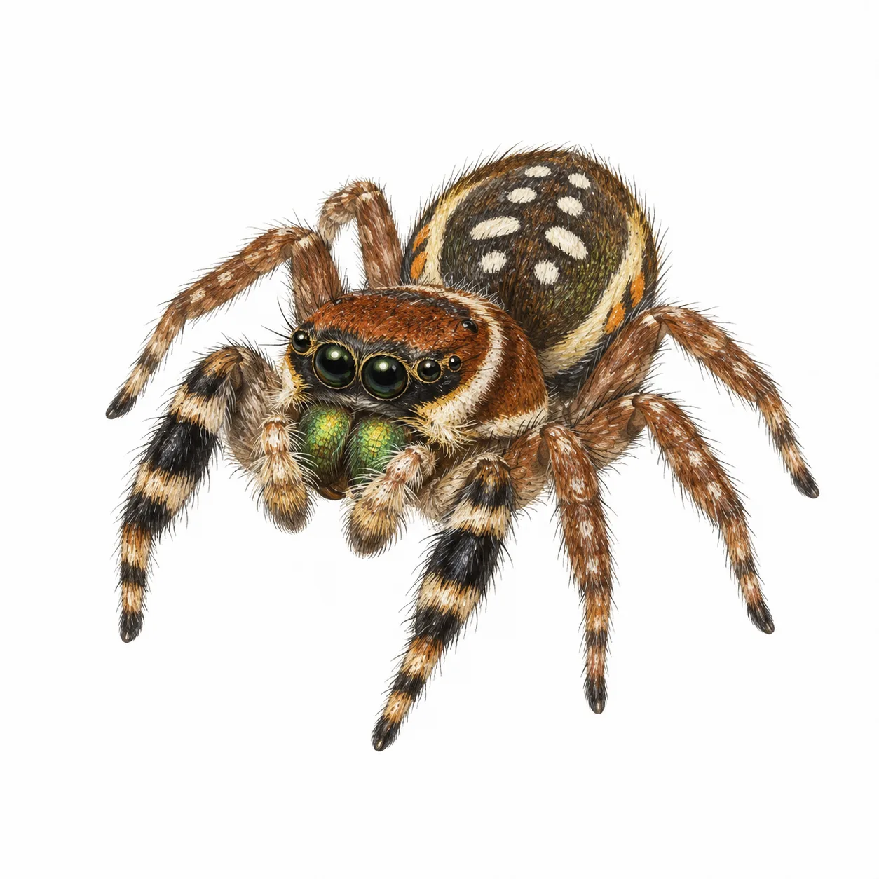 Golden Jumping Spider
