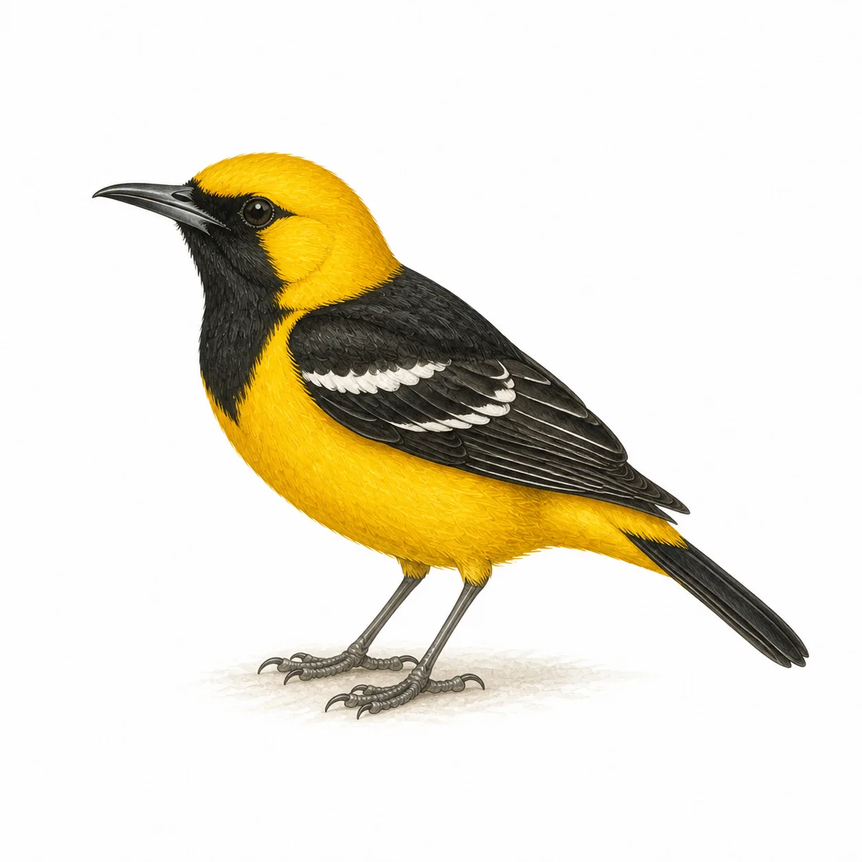 Calandria Dorso Negro Menor