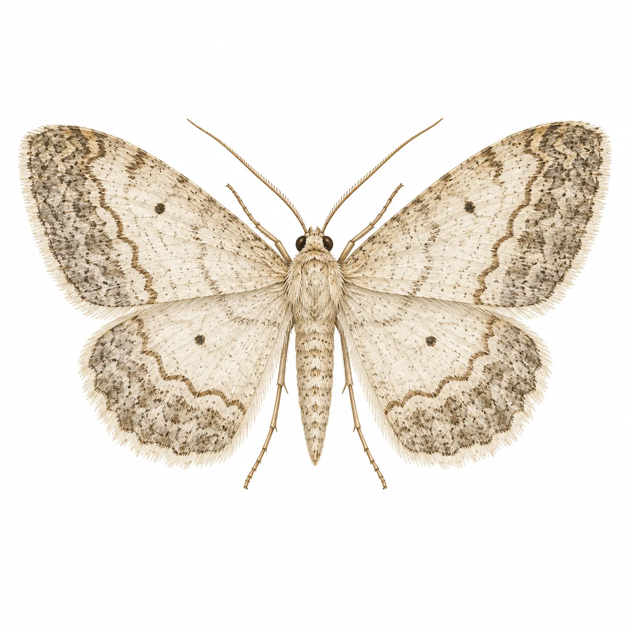 Large Lace-border Moth