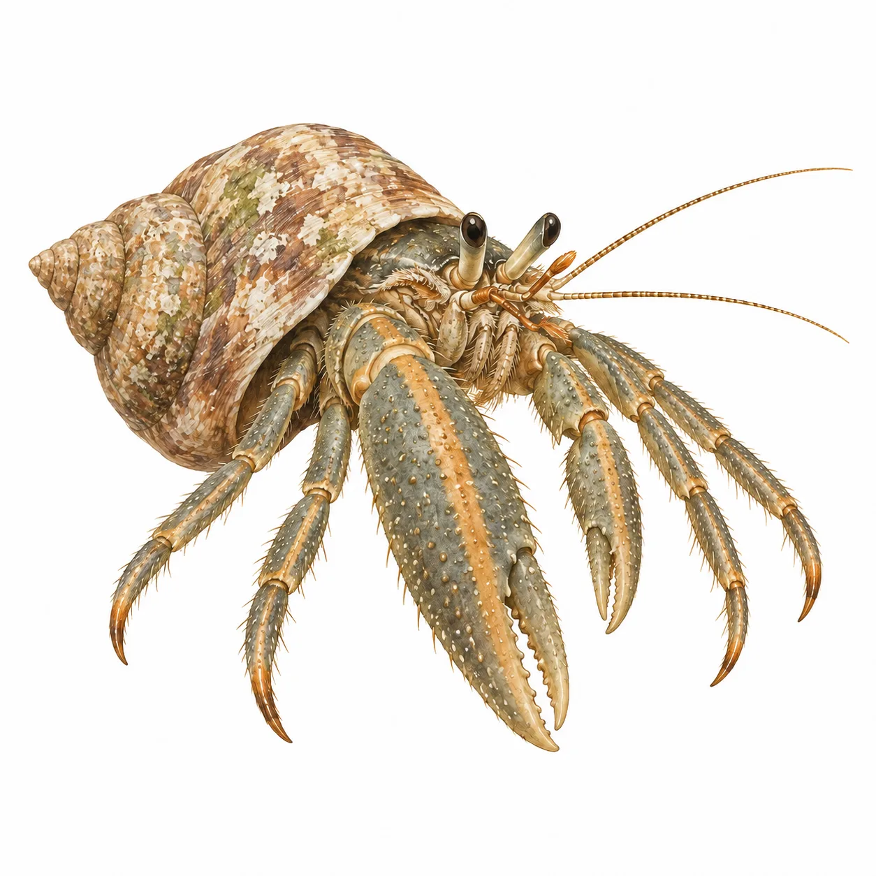 Long-claw Hermit Crab