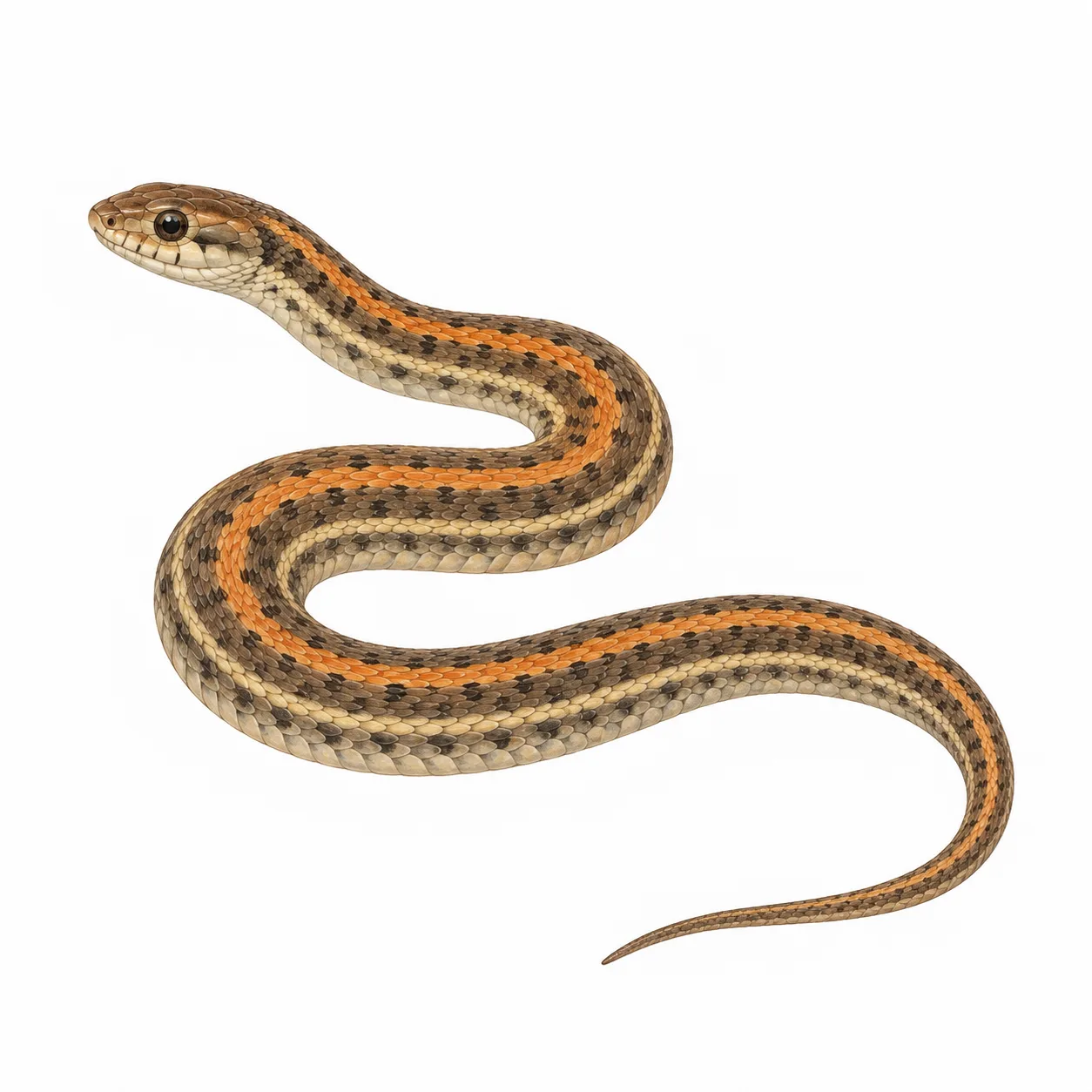 Thamnophis ordinoides