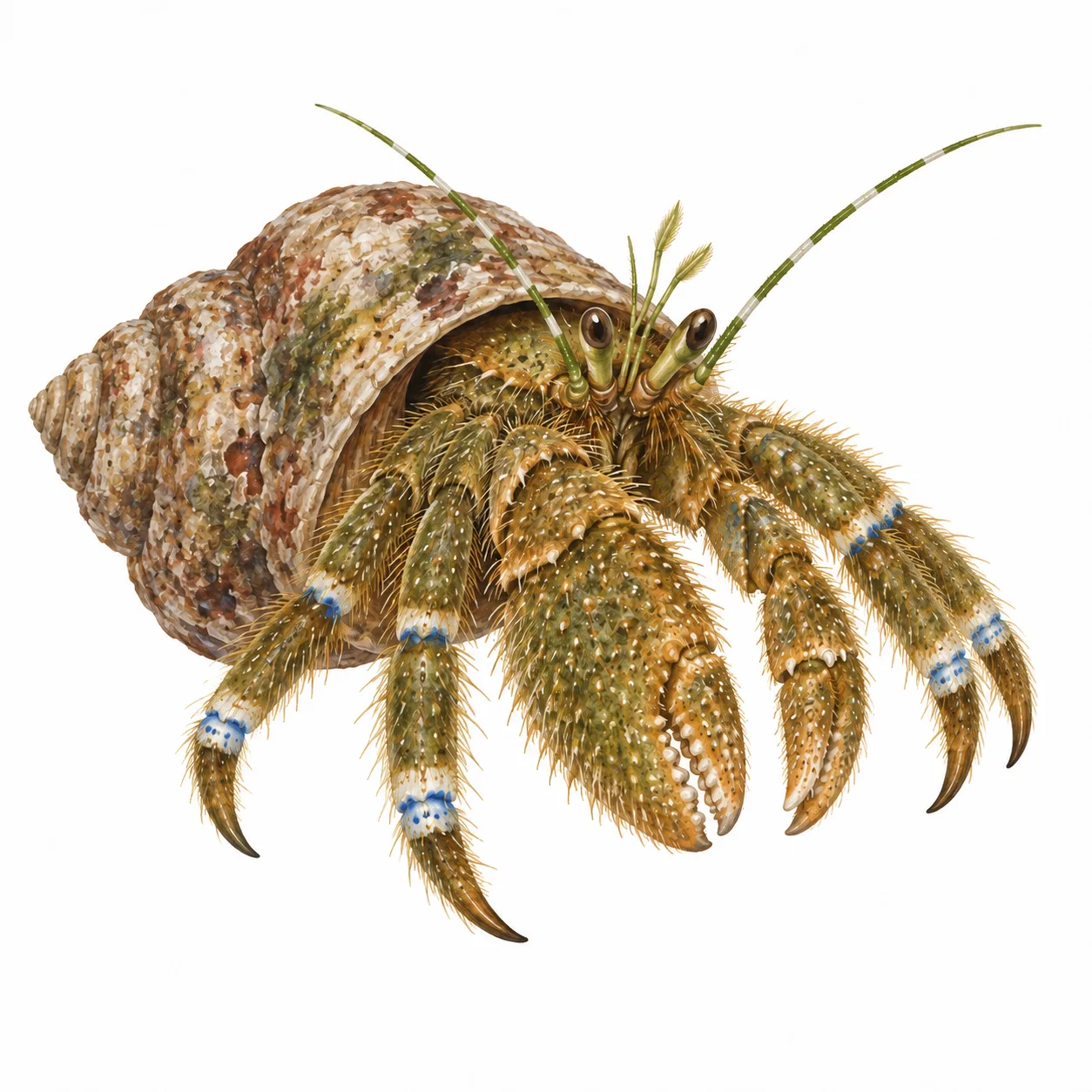 Cangrejo ermitaño del Pacífico