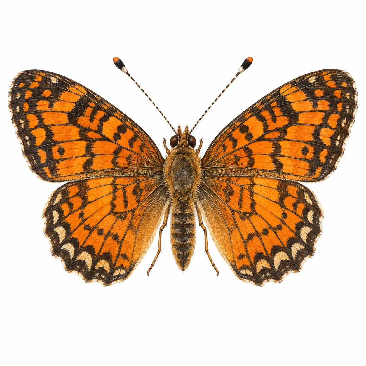 Phyciodes tharos