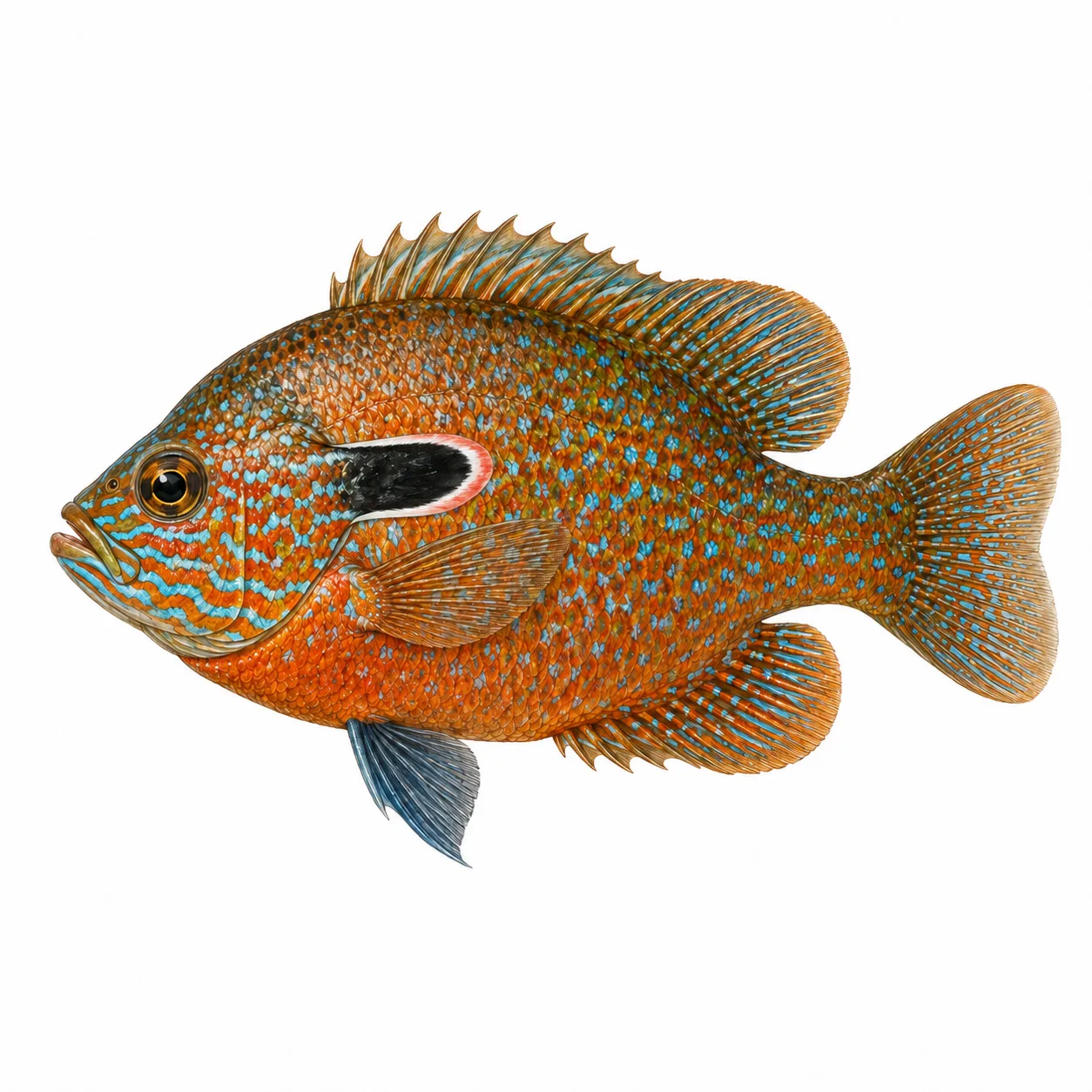 Plains Longear Sunfish