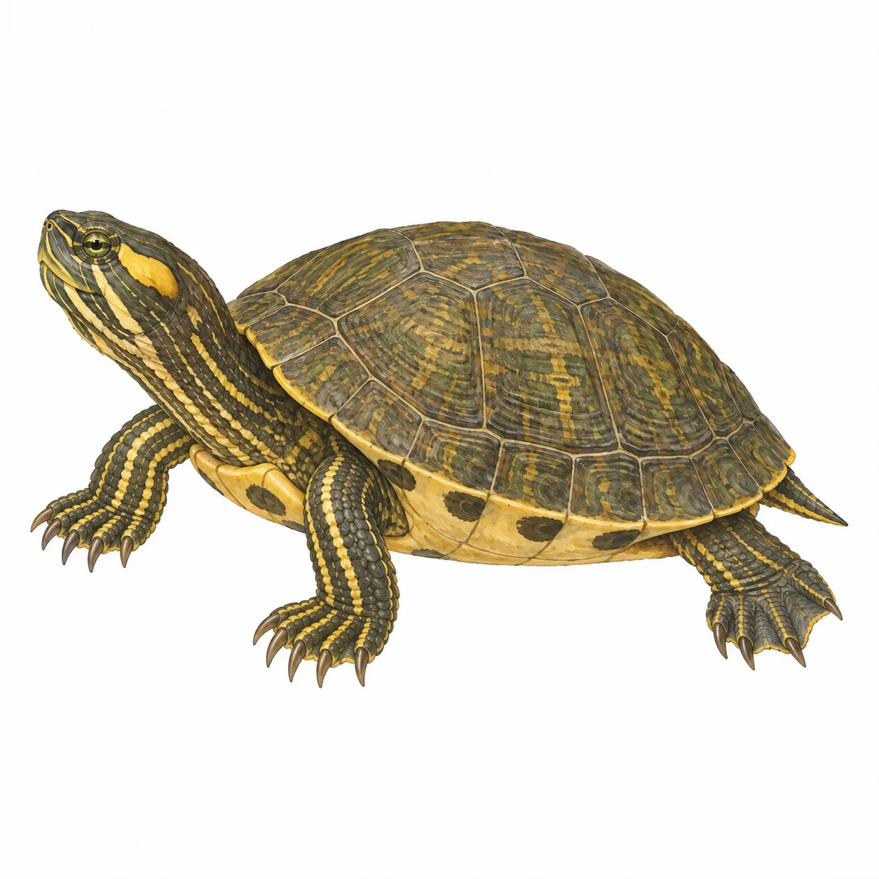 アカミミガメ