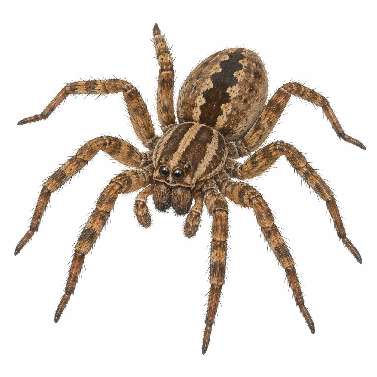 Rabid Wolf Spider