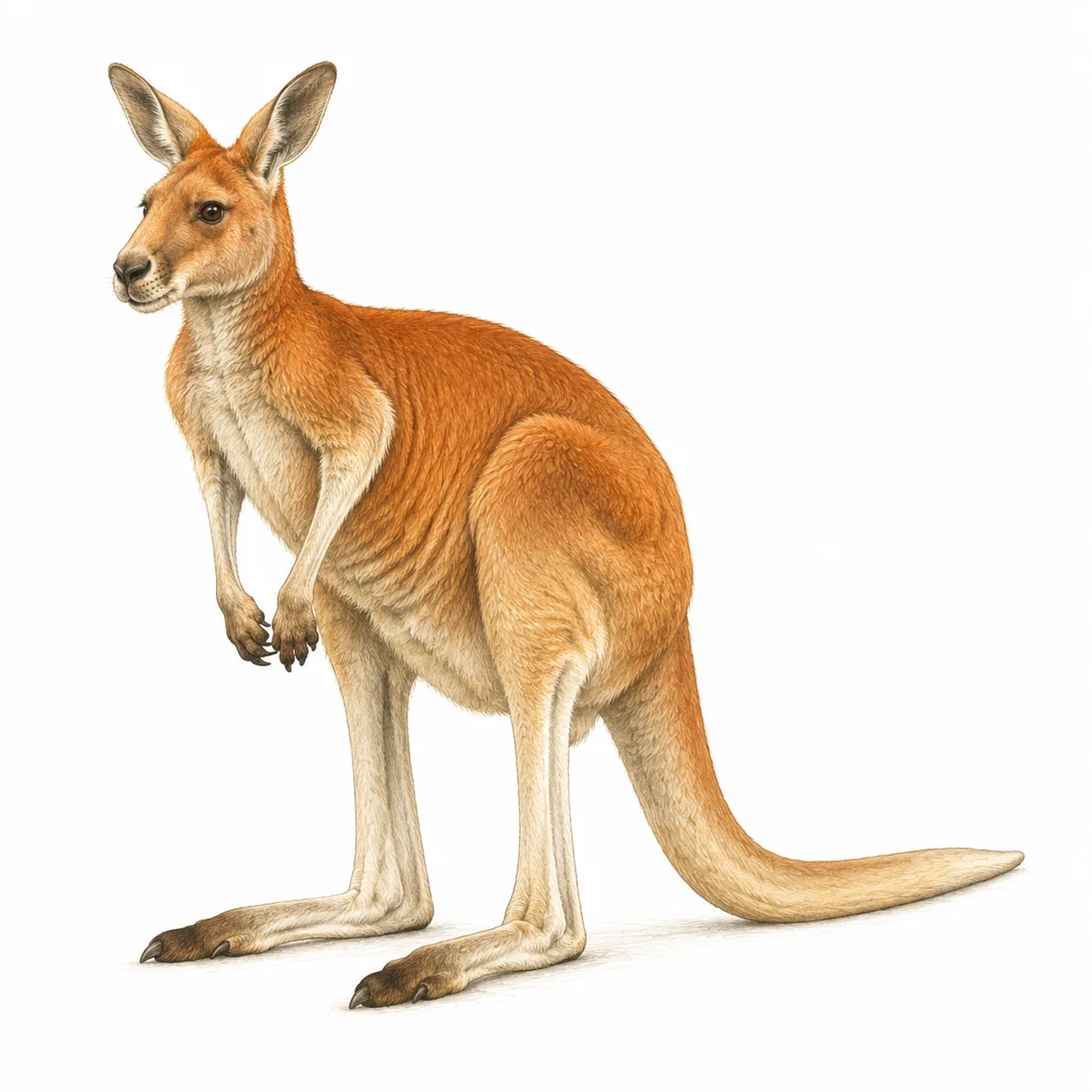 red kangaroo