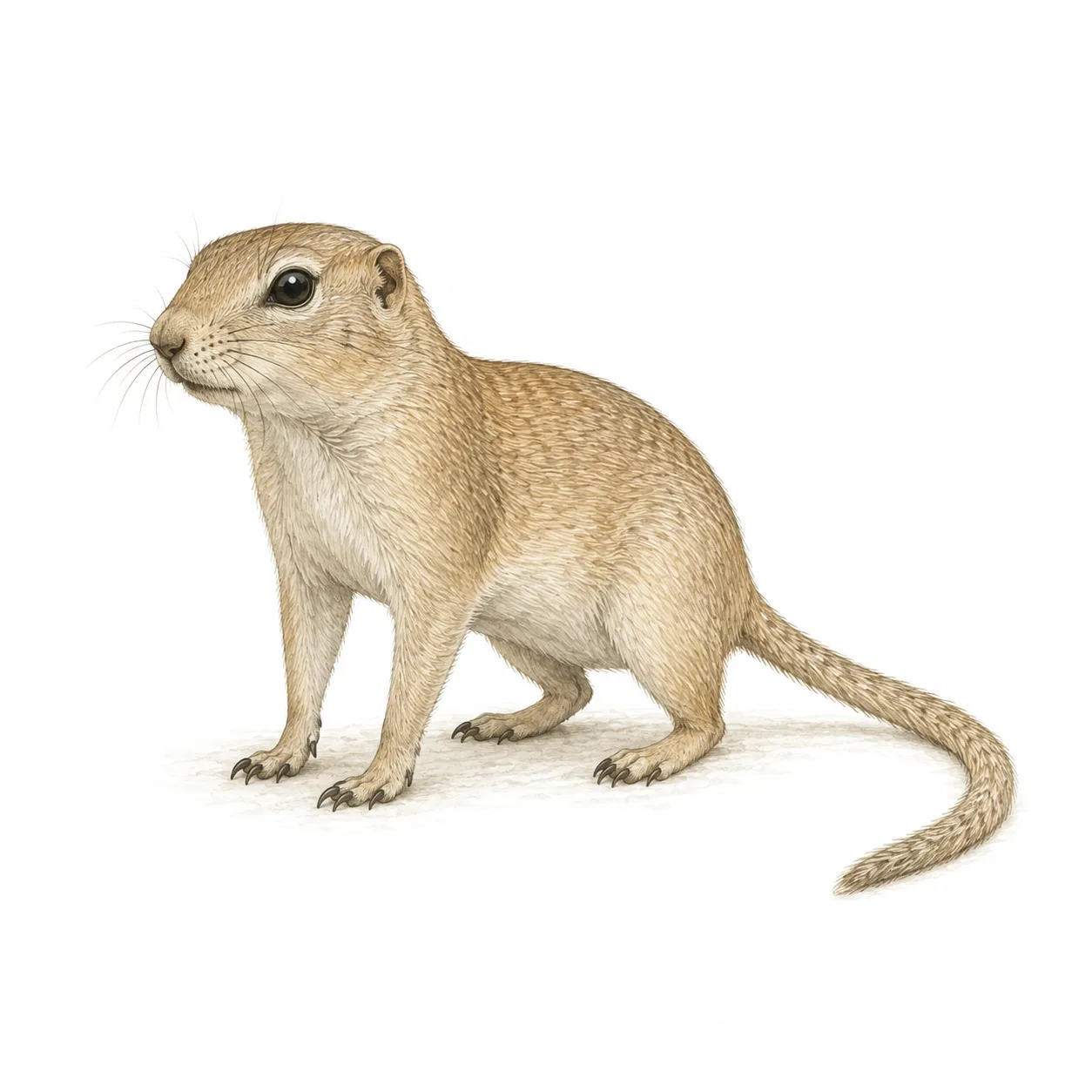 Round-tailed Ground Squirrel
