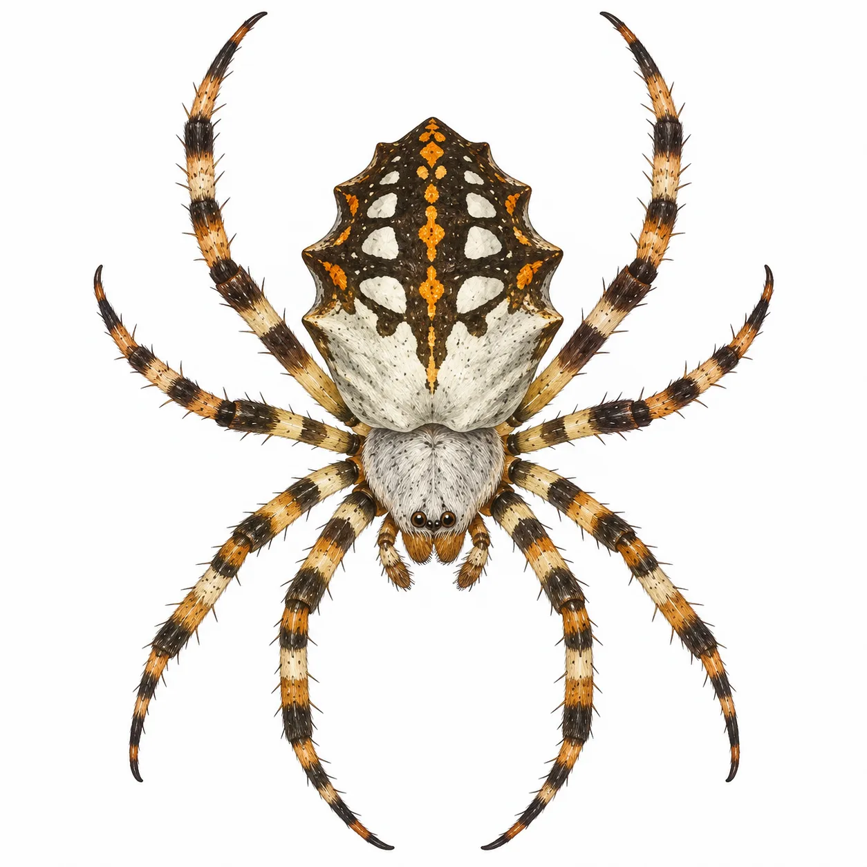 Silver Garden Orbweaver