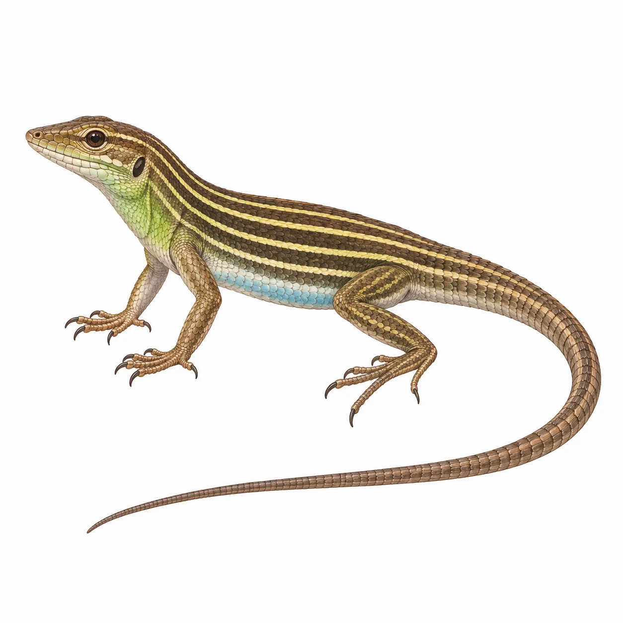 Six-lined Racerunner