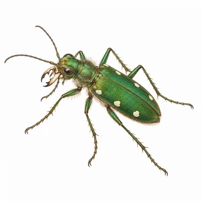 Six-spotted Tiger Beetle