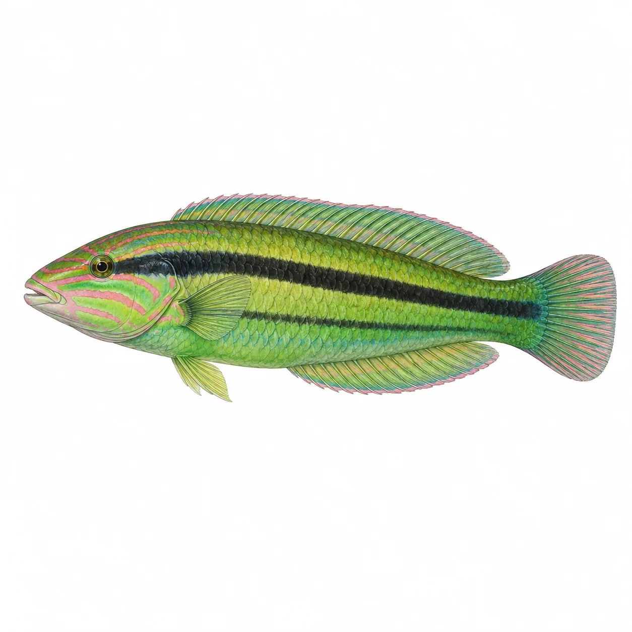 Halichoeres bivittatus