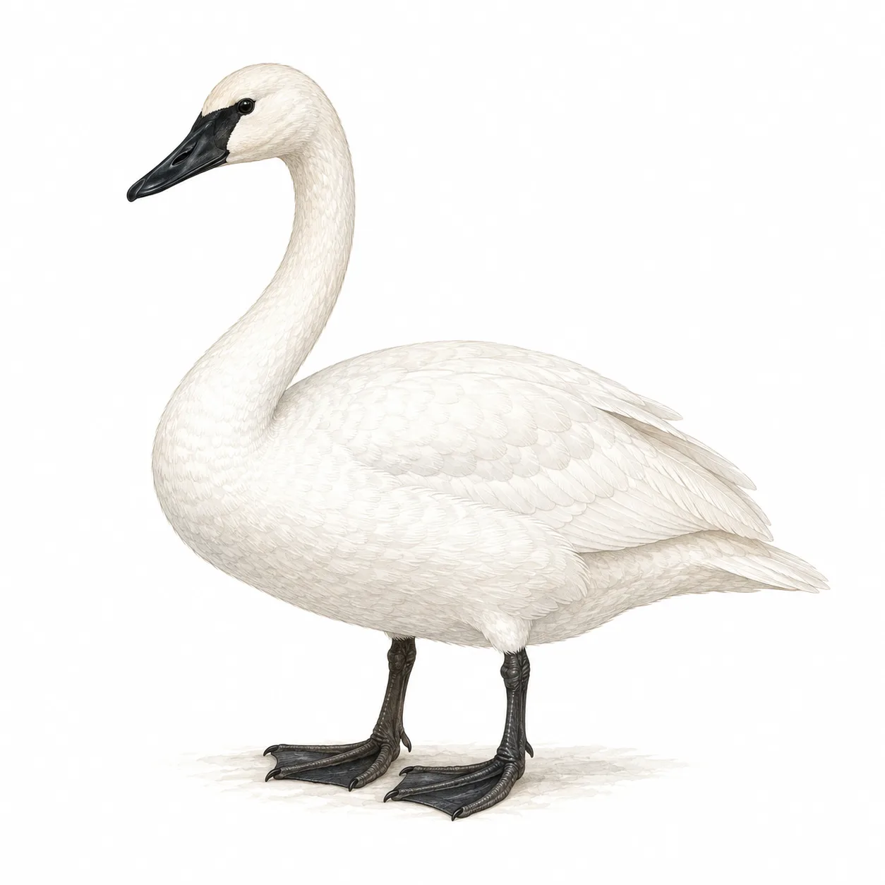 Cisne trompetero