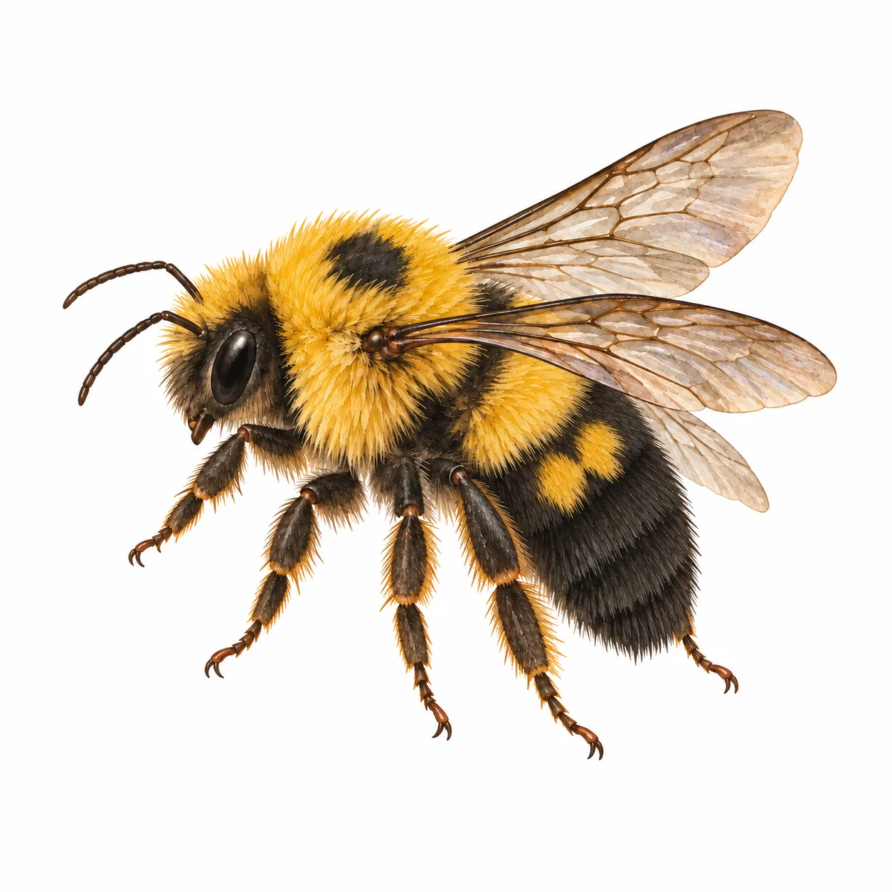 Two-spotted Bumble Bee