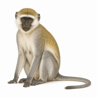 Südliche Grünmeerkatze
