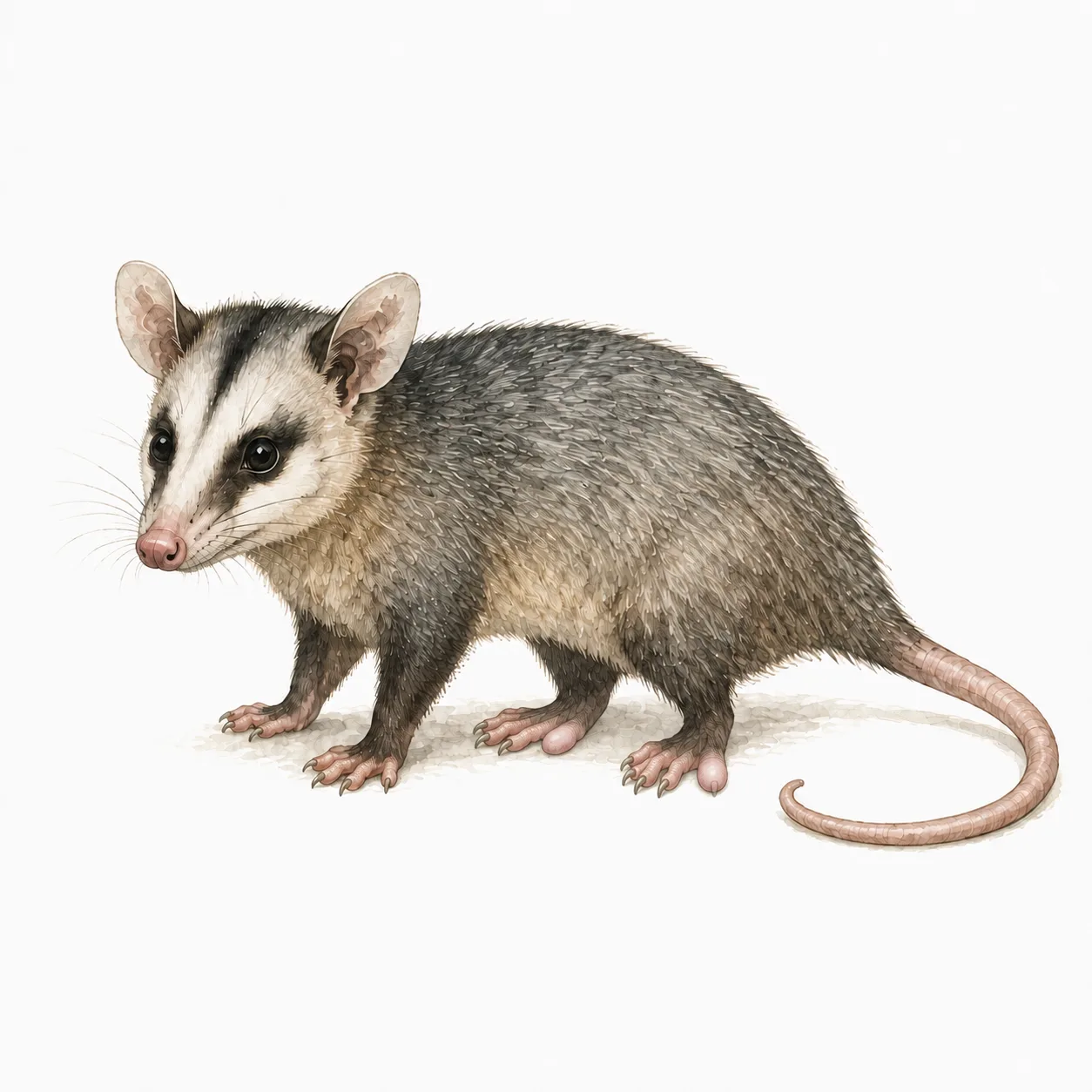 Opossum à oreilles blanches