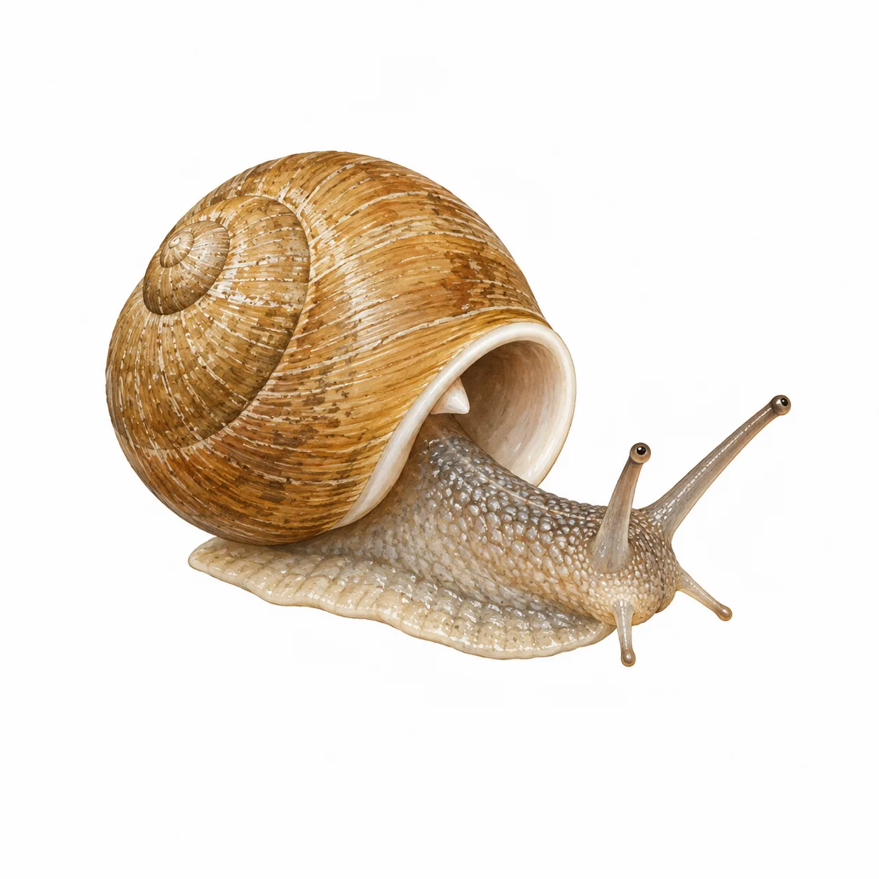 White-lip Globe Snail