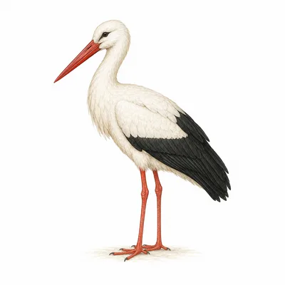 cigogne blanche