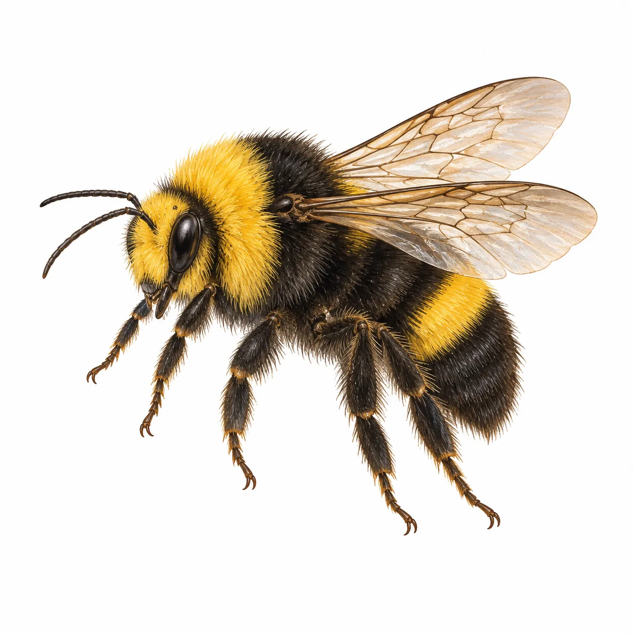 Yellow-faced Bumble Bee