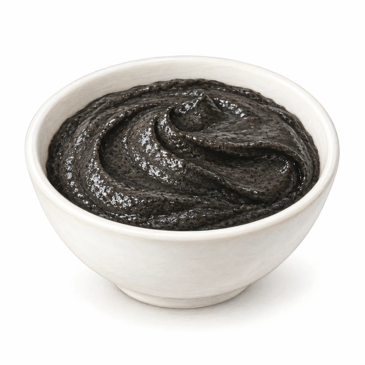 schwarze Sesampaste