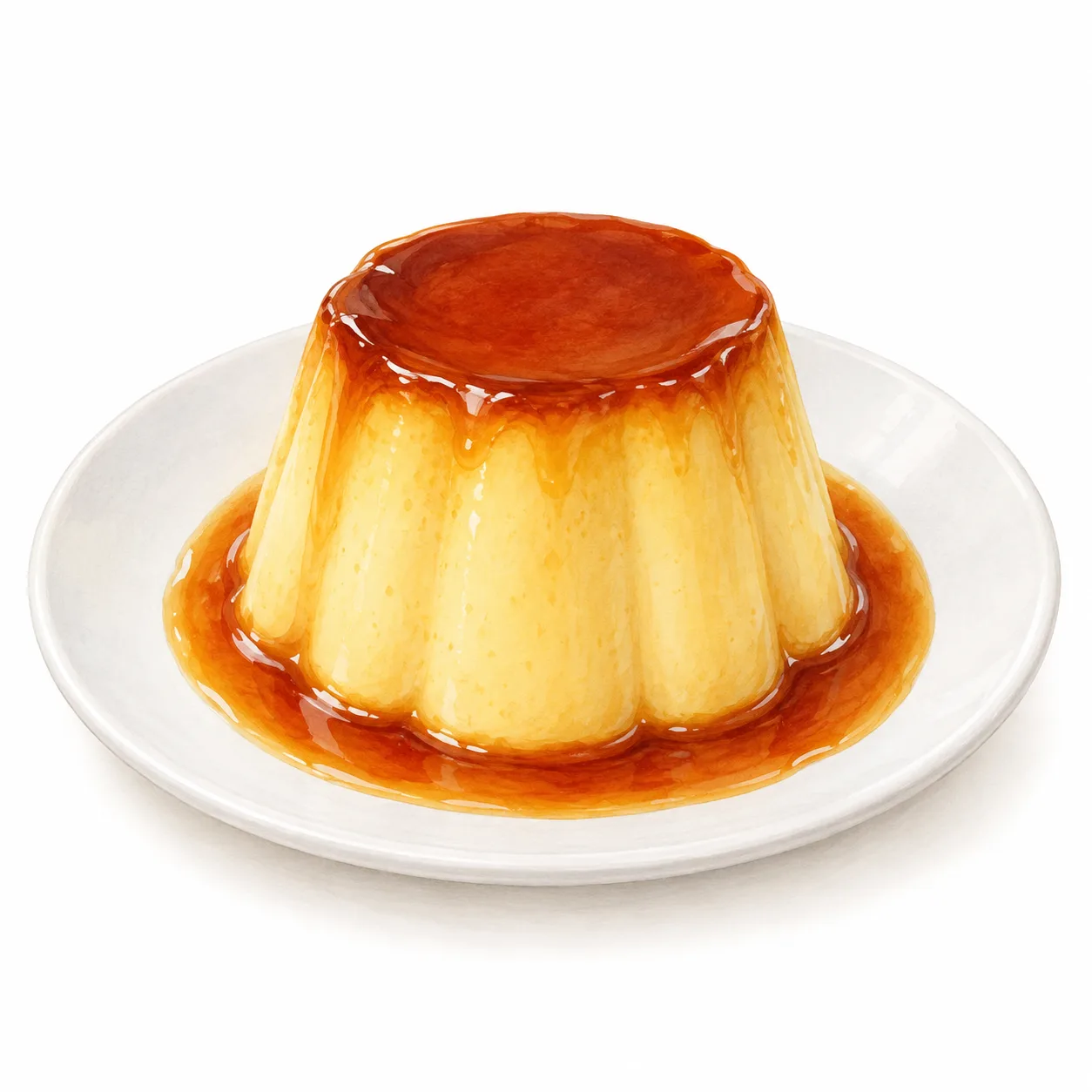 caramel pudding