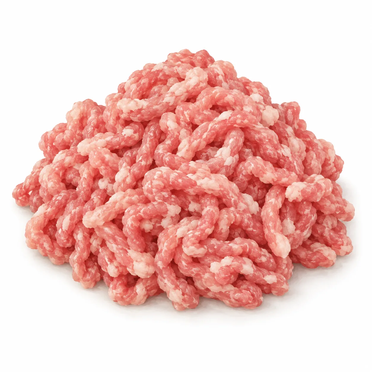 gehacktes Schweinefleisch