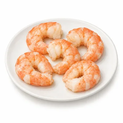 peeled prawn
