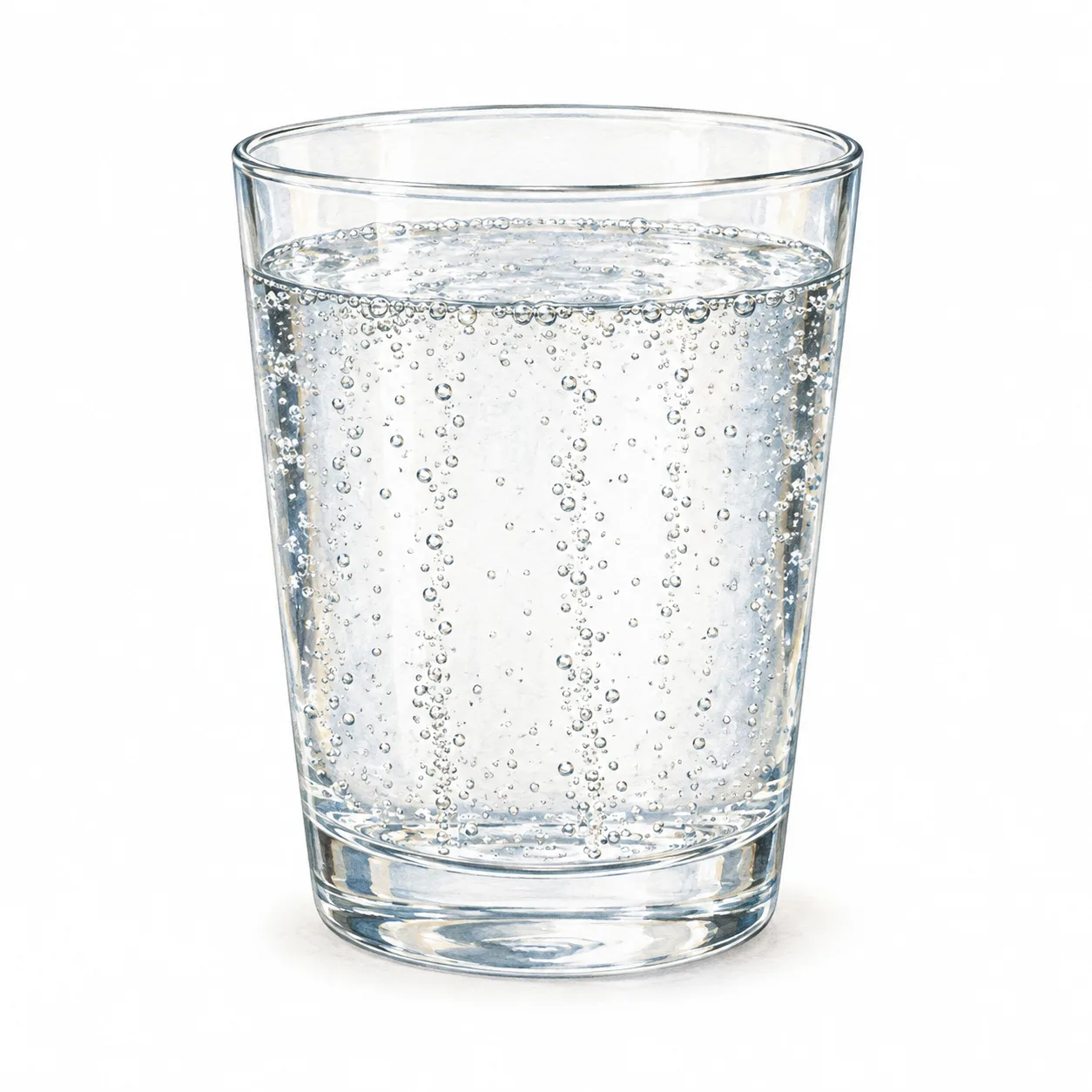 sparkling water