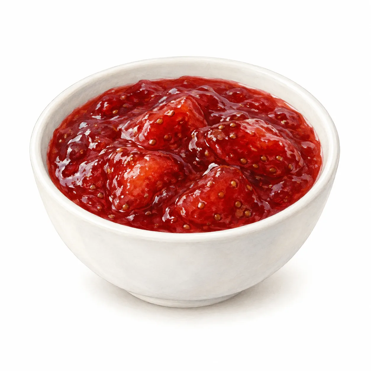confiture de fraises