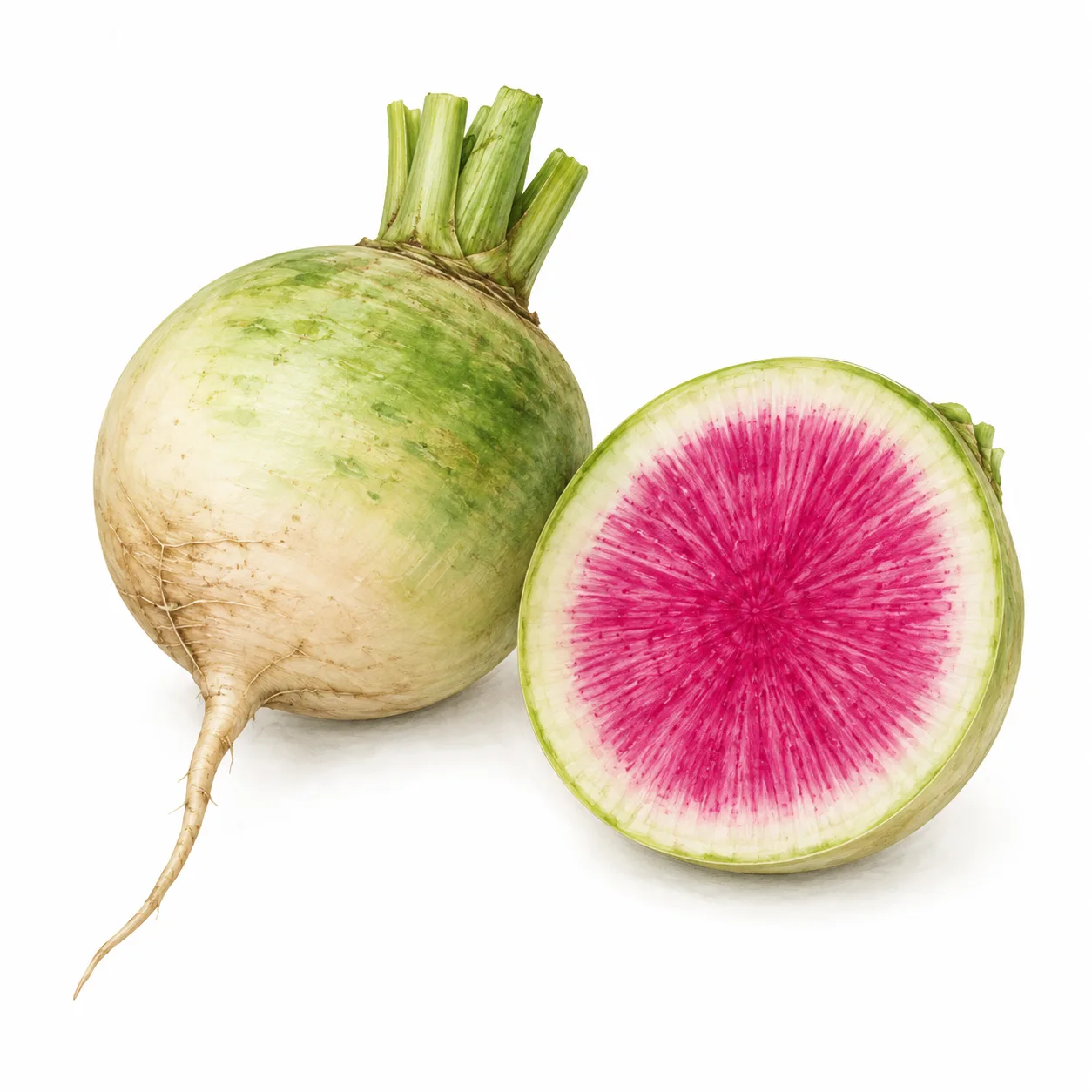 watermelon radish